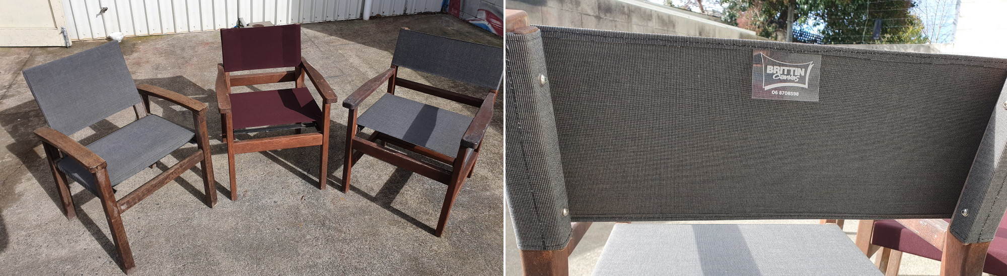 Outdoor chair cover discount replacement